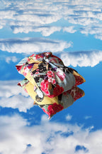 Furoshiki Ukiyo · detalle tela japonesa · patrón mundo flotante · a juego con Sailor rosa y lila