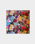 Furoshiki Ukiyo · tela japonesa para envolver · patrón mundo flotante · Fūwa