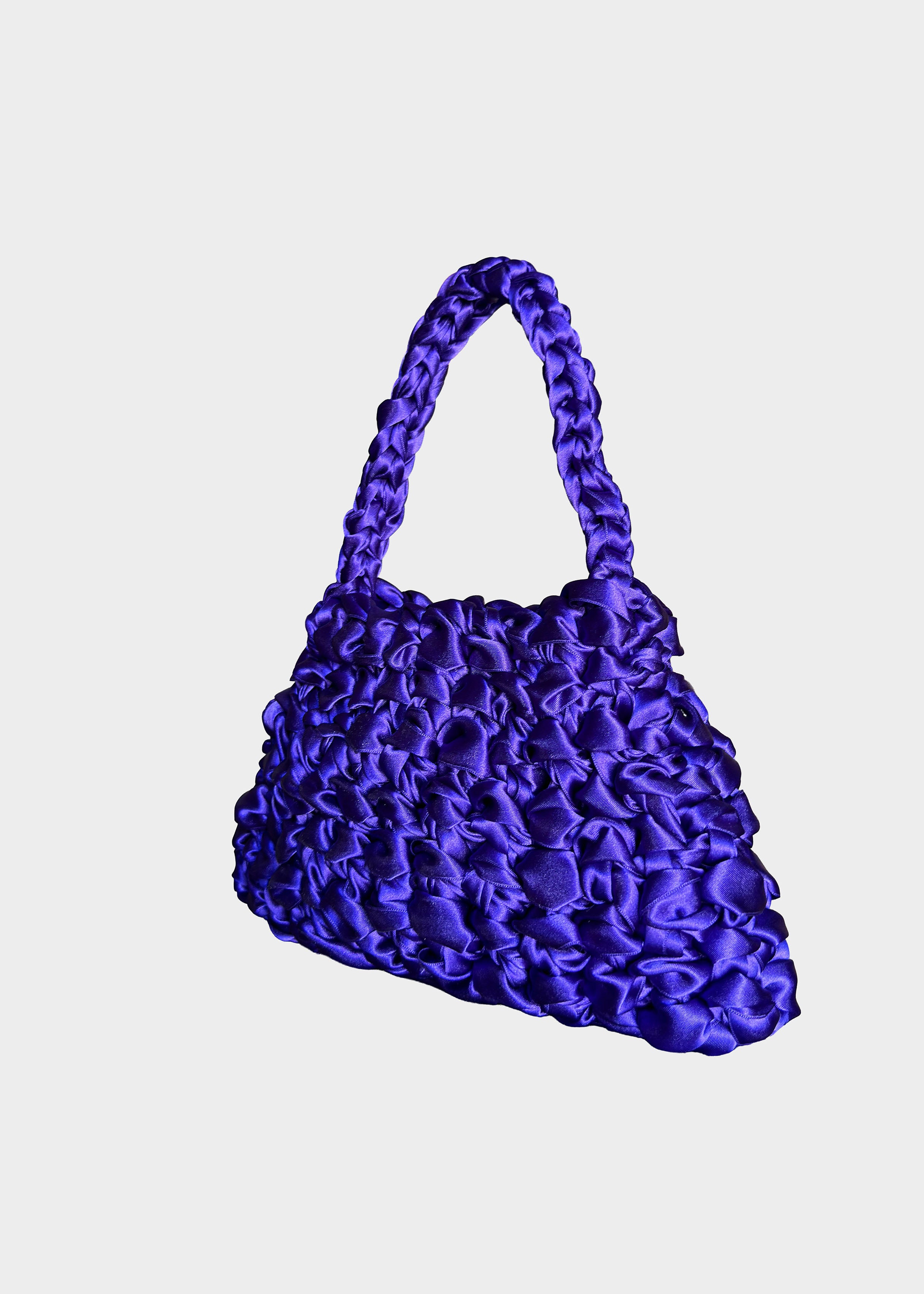 Bolso Sailor murasaki · detalle textura ganchillo · Fūwa