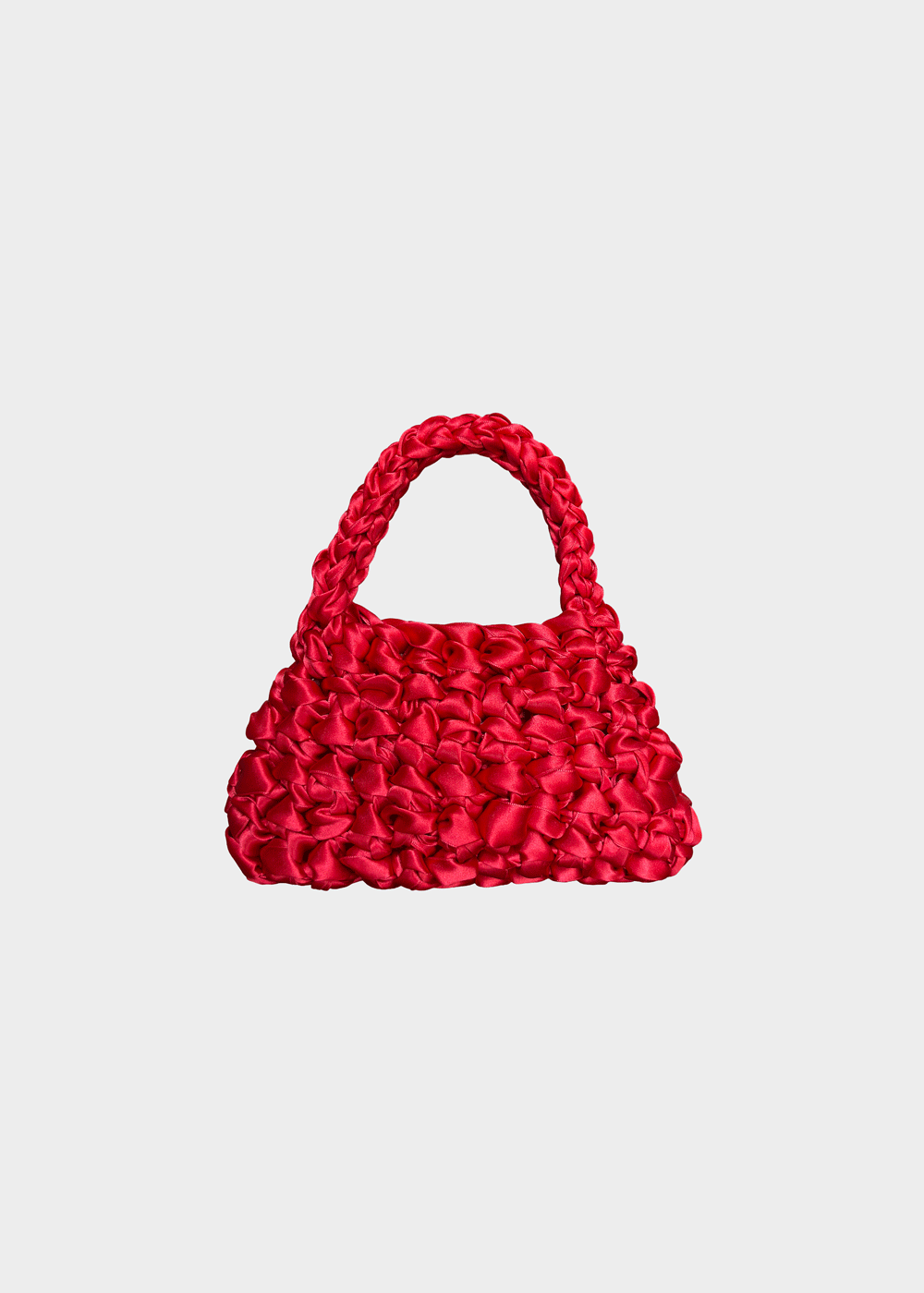 Bolso Sailor mini aka en movimiento · ganchillo rojo hecho a mano · Fūwa