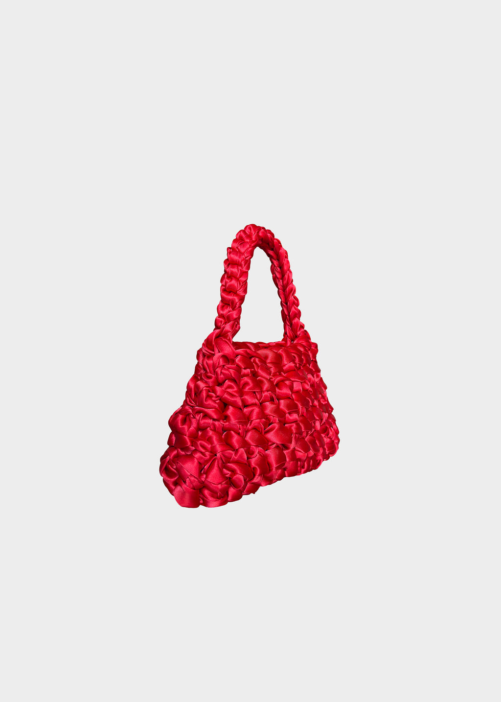 Bolso Sailor mini aka · detalle textura ganchillo · Fūwa