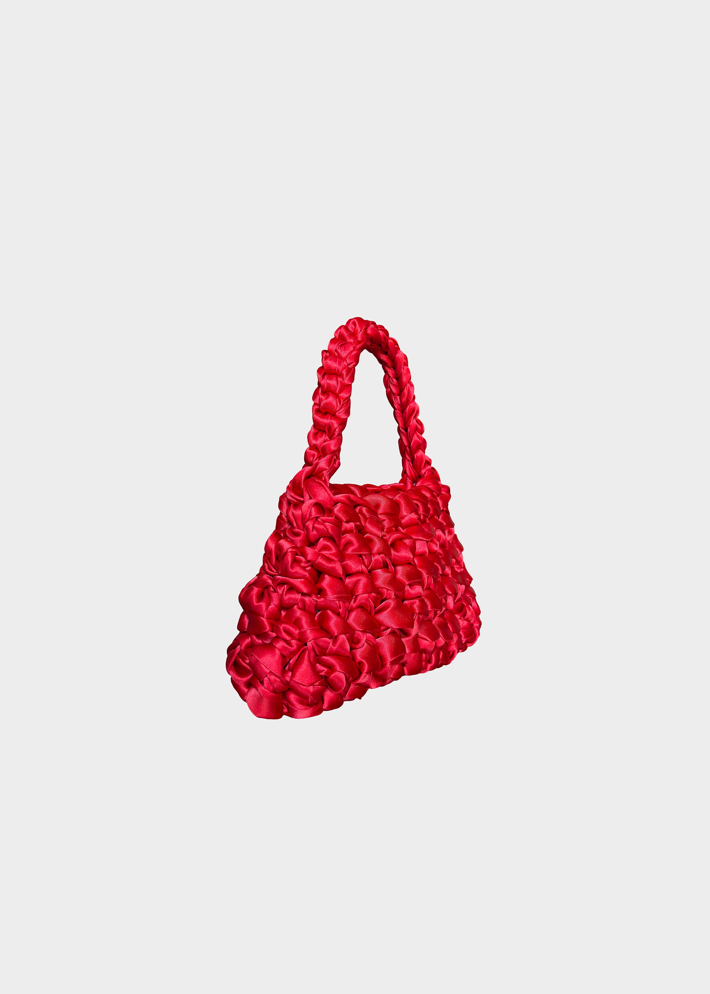 Bolso Sailor mini aka · detalle textura ganchillo · Fūwa