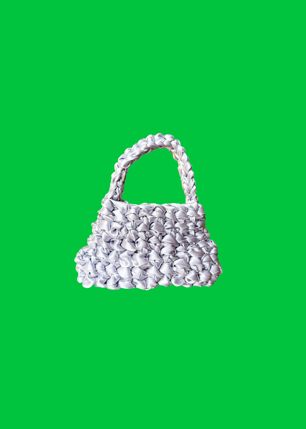Bolso Sailor mini gin · vista lifestyle · color plata · Fūwa