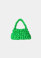 Bolso Sailor mini midori en movimiento · ganchillo verde hecho a mano · Fūwa
