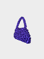 Bolso Sailor mini murasaki · detalle textura ganchillo · Fūwa